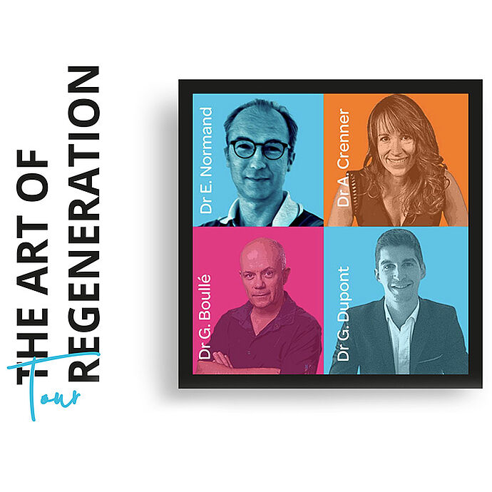 The Art of Regeneration Tour with Dr. Eric Normand, Dr. Armelle Crenner, Dr. Gildas Boulé, Dr. Gautier Dupont