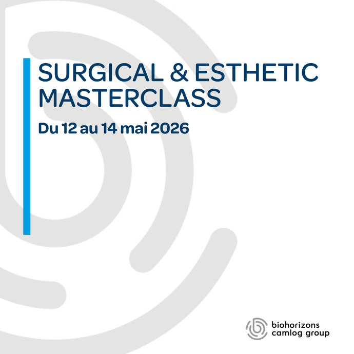 Surgical esthetic masterclass: Du 12 au 14 mai 2026